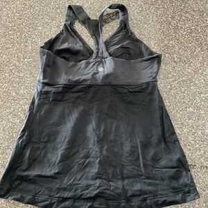 Lululemon Tank Top, Size 8, Black